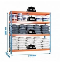 SIMONFORTE 2107-4 CHIPBOARD AZUL/NARANJA/MADER