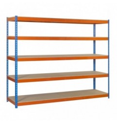 SIMONFORTE 2107-5 CHIPBOARD AZUL/NARANJA/MADER