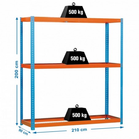 SIMONFORTE 2109-3 AZUL/NARANJA