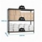 SIMONFORTE 2109-3 CHIPBOARD ANTRACITA/MADERA
