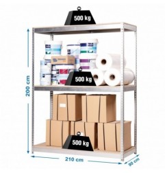 SIMONFORTE 2109-3 CHIPBOARD GALVA/MADERA