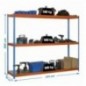SIMONFORTE 2109-3 METAL AZUL/NARANJA/GALVA