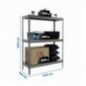 SIMONFORTE 2109-3 METAL GRIS/GALVA
