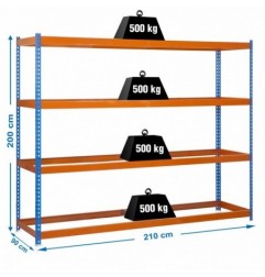SIMONFORTE 2109-4 AZUL/NARANJA
