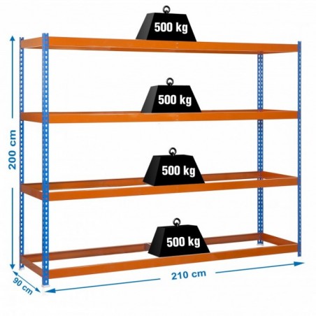 SIMONFORTE 2109-4 AZUL/NARANJA