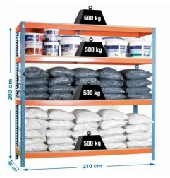 SIMONFORTE 2109-4 CHIPBOARD AZUL/NARANJA/MADER