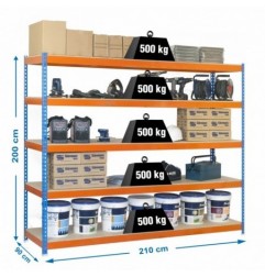 SIMONFORTE 2109-5 CHIPBOARD AZUL/NARANJA/MADER