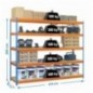 SIMONFORTE 2109-5 CHIPBOARD AZUL/NARANJA/MADER