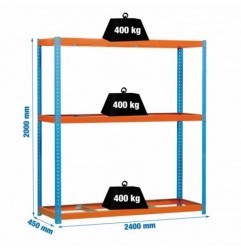 SIMONFORTE 2404-3 AZUL/NARANJA