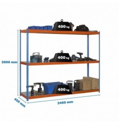 SIMONFORTE 2404-3 METAL AZUL/NARANJA/GALVA
