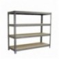 SIMONFORTE 2404-4 CHIPBOARD GRIS/MADERA
