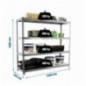 SIMONFORTE 2404-4 METAL GRIS/GALVA