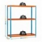SIMONFORTE 2406-3 AZUL/NARANJA