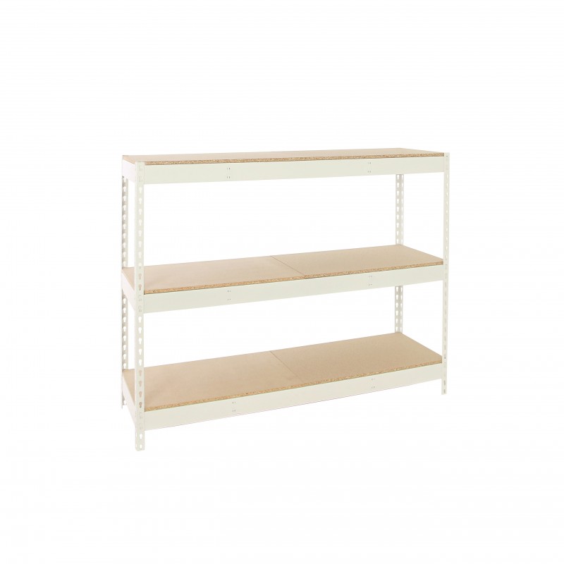 SIMONFORTE 2406-3 CHIPBOARD BLANCO/MADERA