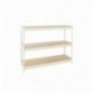 SIMONFORTE 2406-3 CHIPBOARD BLANCO/MADERA