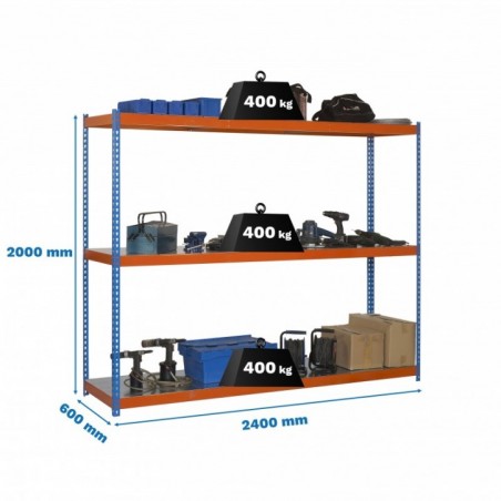 SIMONFORTE 2406-3 METAL AZUL/NARANJA/GALVA