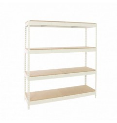 SIMONFORTE 2406-4 CHIPBOARD BLANCO/MADERA