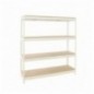 SIMONFORTE 2406-4 CHIPBOARD BLANCO/MADERA
