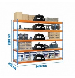 SIMONFORTE 2406-5 CHIPBOARD AZUL/NARANJA/MADER