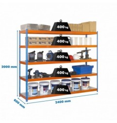 SIMONFORTE 2406-5 METAL AZUL/NARANJA/GALVA
