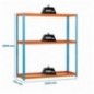 SIMONFORTE 2407-3 AZUL/NARANJA