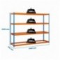 SIMONFORTE 2407-4 AZUL/NARANJA