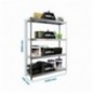 SIMONFORTE 2407-4 METAL GRIS/GALVA
