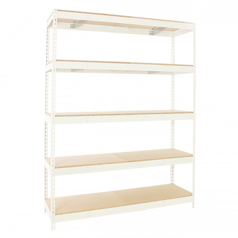 SIMONFORTE 2407-5 CHIPBOARD BLANCO/MADERA