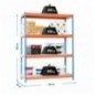 SIMONFORTE 2409-4 CHIPBOARD AZUL/NARANJA/MADER