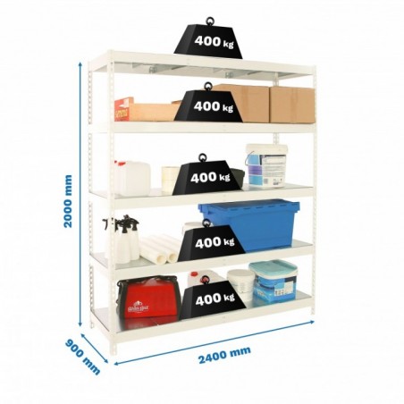 SIMONFORTE 2409-5 METAL BLANCO/GALVA