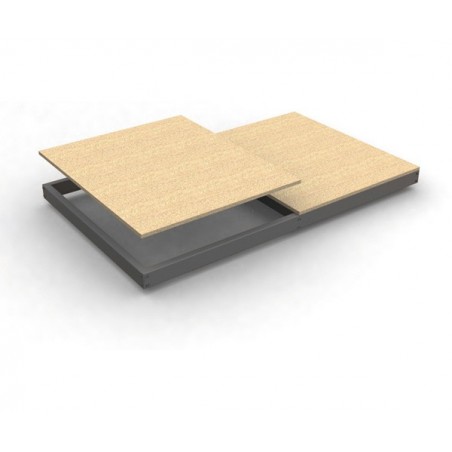 SIMONFORTE EA 2104 CHIPBOARD GRIS/MADERA