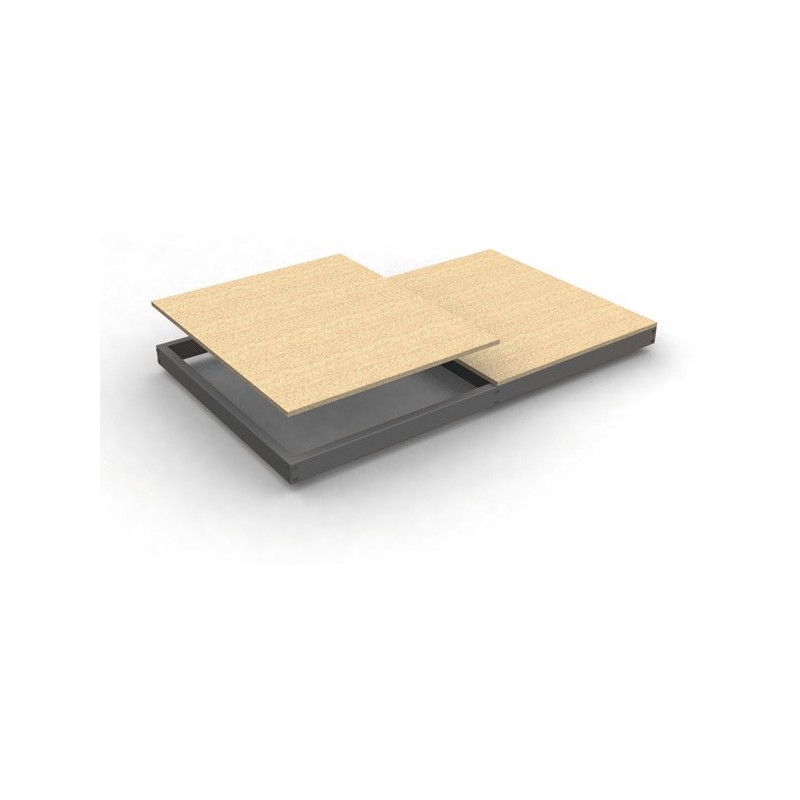 SIMONFORTE EA 2106 CHIPBOARD GRIS/MADERA