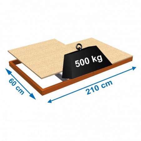 SIMONFORTE EA 2106 CHIPBOARD NARANJA/MADERA