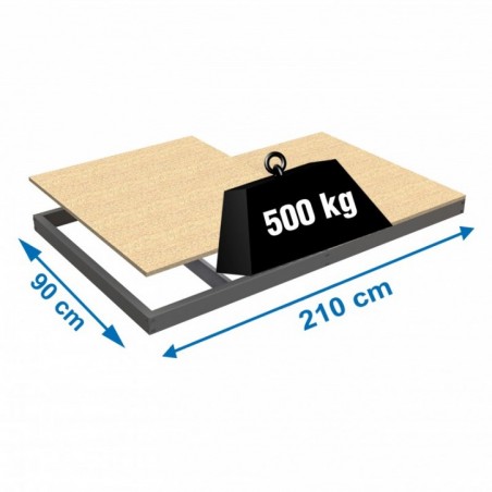 SIMONFORTE EA 2109 CHIPBOARD GALVA/MADERA