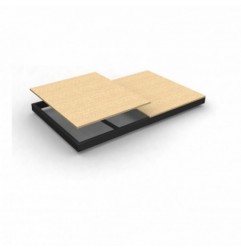 SIMONFORTE EA 2406 CHIPBOARD ANTRACITA/MADERA