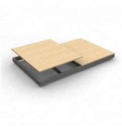 SIMONFORTE EA 2407 CHIPBOARD GRIS/MADERA