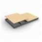 SIMONFORTE EA 2407 CHIPBOARD GRIS/MADERA