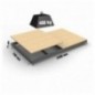 SIMONFORTE EA 2407 CHIPBOARD GRIS/MADERA