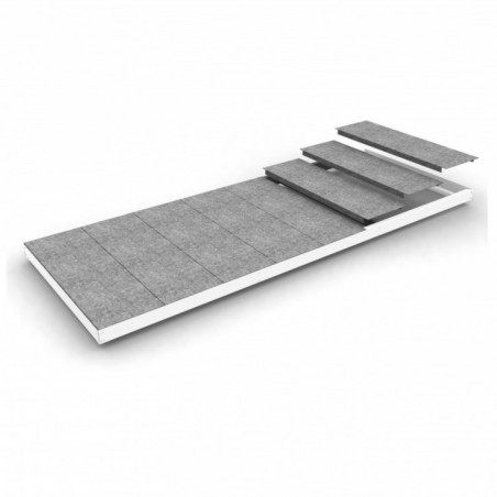 SIMONFORTE EA 2407 METAL BLANCO/GALVA