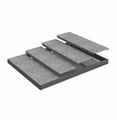 SIMONFORTE EA 2407 METAL GRIS/GALVA