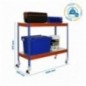 SIMONFORTE MOB. 1204-2 METAL 900 AZUL/NARA/GAL
