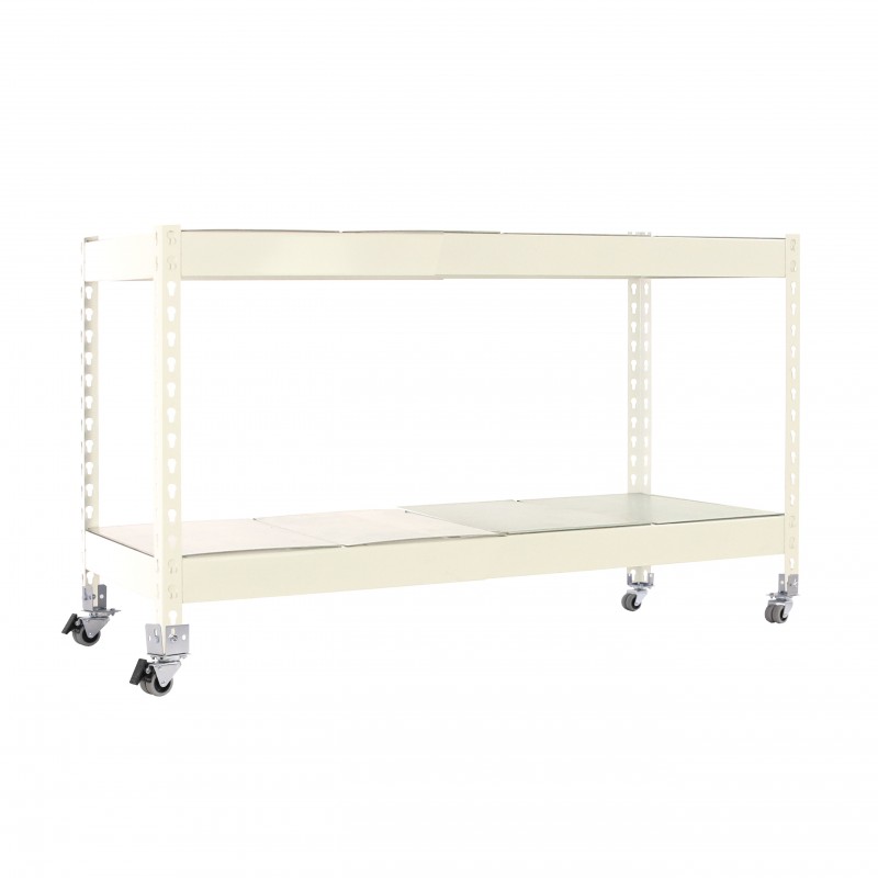 SIMONFORTE MOB. 1204-2 METAL 900 BLANCO/GALVA