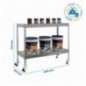 SIMONFORTE MOB. 1207-2 METAL 900 GALVA/GALVA