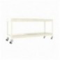 SIMONFORTE MOB. 1504-2 METAL 900 BLANCO/GALVA