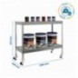 SIMONFORTE MOB. 1506-2 METAL 900 GALVA/GALVA