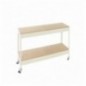 SIMONFORTE MOB.1207-2 CHIPBOARD 900 BLANCO/MADERA