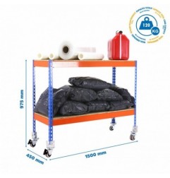 SIMONFORTE MOB.1504-2 CHIPBOARD 900 AZ/NAR/MA