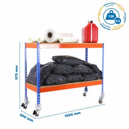 SIMONFORTE MOB.1506-2 CHIPBOARD 900 AZ/NAR/MA