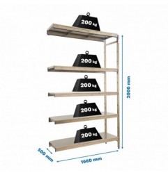 SIMONINOX ADITIONAL  5SS/2000x1660x500