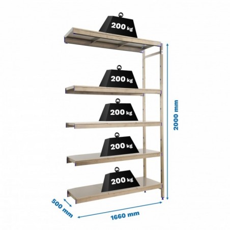 SIMONINOX ADITIONAL  5SS/2000x1660x500